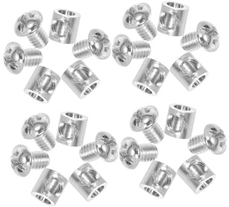 SOIMISS 20pièces Boucle à Cordon Autobloquante Réglable Tendeur De Cordon Robuste Antivol à Fil Pour Vélo Et Bagages Petite Boucle De Serrage Bloque-cordon Fiable