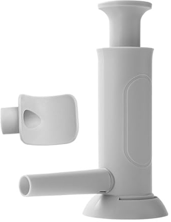 Relleno de salchichas, máquina manual para hacer salchichas, 3.7 x 8.98 pulgadas, diseño resistente, herramienta de cocina multifuncional eficiente para cocina casera, preparación de alimentos y hogar