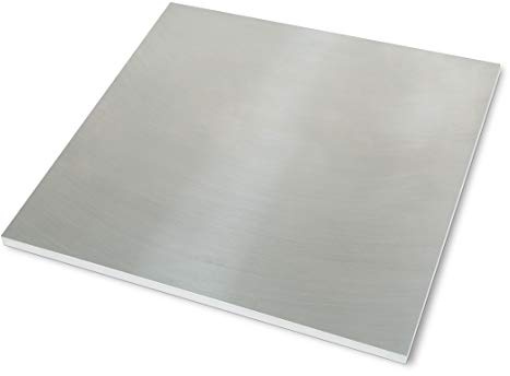 TCI Precision 4140 Carbon Steel Plate Sheet, 6-Side Precision Sized, Ground and Milled Flat Blanks .625” Thick X 12.000 X 11.750