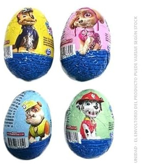 Paw Patrol Surprise 20G Milk Chocolate Surprise Egg Assorted - 30/10/2023 - BBE