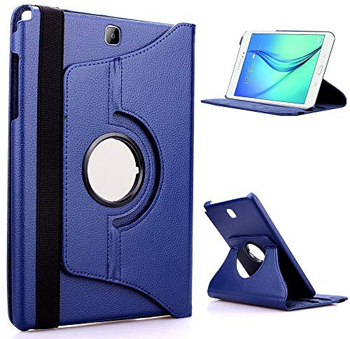 QiuKui Tab Custodie Per Samsung Galaxy Tab S2 8.0 pollici, Tablet Case 360 ​​Staffa girevole Piega Stand Pieno Copertura in pelle Flip per Samsung Galaxy Tab S2 8.0 pollici T710 T713 T715 T719 SM-T710