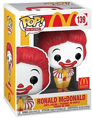 Funko Pop! Ad Icons: McDonald’s - Ronald McDonald (Thailand Exclusive) #139