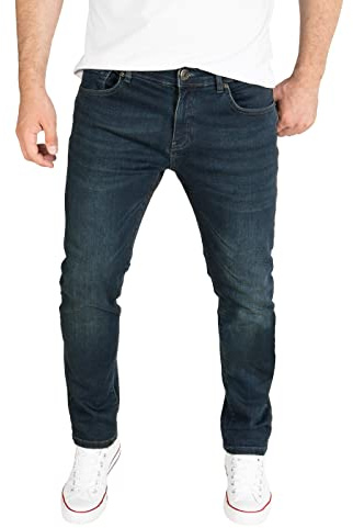 Yazubi - Jean Homme Bleu foncé Akon - Jean Slim fit pour Hommes, Bleu Foncé (Dark Sapphire 194020), W33/L32