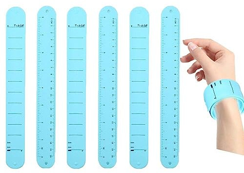 vepoty Memo silikon handledsrem 8 st återanvändbar slapsarmband vattentät bärbar memo rem skrivbar raderbar handledsrem