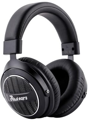 Linsoul Kiwi Ears Ellipse Over Ear Auriculares,Auriculares con Controlador Dinámico de Calidad de Estudio,Cascos de Juego con Cable,Auriculares Estéreo de Alta Fidelidad,Cascos Abiertos para Músicos