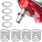 Bamyli 4 Pack Feder und Unterlegscheibe aus Edelstahl für Kitchen Aid Standmixer Zubehör 3.5/4.5/5/6/7 Quart, Ersatzteile Kompatibel mit Kitchen Aid Tilt head und Bowl lift mixers
