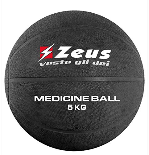 Zeus Palla Medica 1-2-3-4-5 kg Palestra Allenamento Fitness Body Building (5 kg.)