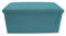 Rebecca Mobili Cassapanca Baule, Pouf Contenitore per Ordine casa Camera Bambini, Azzurro Turchese, Cotone - 37 x 76 x 38 cm (HxLxP) - Art. RE6173