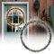 ECD Germany Lichterkranz 500 LEDs, Ø 58cm, Warmweiß, IP44, Türkranz, Fensterkranz, Weihnachtsdeko, Kranz, Weihnacht Ring, Fensterlicht, Weihnachten, Weihnachtsdekoration, Weihnachtsbeleuchtung