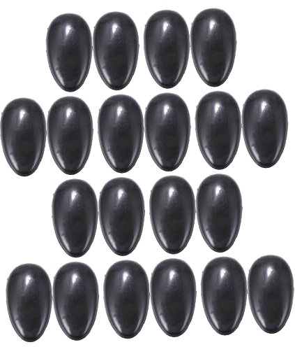 Mikinona 20pcs Hair Dye Earmuffs Plastic Hair Coloring Ear Cover Shield Salon Ear Heat Protector Cap for Home Salon Hairdressing Shower Accessories