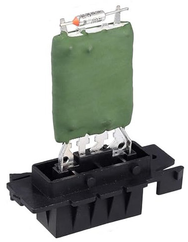 Car Heater Blower Motor Fan Resistors, Compatible with Vauxhall Corsa D E Adam, Fiat Grande Punto, Doblo, Ducato, Fiorino, Qubo, Peugeot Bipper, Boxer, Citroen Nemo Relay, 13248240 77364061