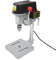 Donened - Tischbohrmaschine, 340W 220V Standbohrmaschine Säulenbohrmaschine, 3 Geschwindigkeiten, Ständerbohrmaschine für Holz, Metall, Kunststoff, 17 x 17 x 38cm