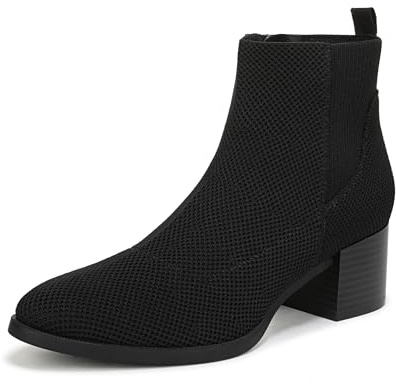 LifeStride Womens Dazzle Fashion Boot Black 9 M