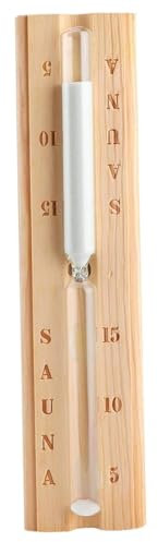 Timer per sauna Timer per sauna in legno naturale per con sabbia per spa Conto alla rovescia Accessori per bagno turco portatili e pratici Conto alla rovescia per San Valentino