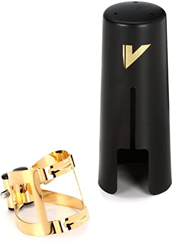 Vandoren LC57DP Legatura per Sassofono Alto, Dorato