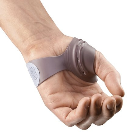 PUSH Ortho CMC tummstöd, vänster, liten (storlek 1), perfekt för CMC-1 osteoartrit, minskar smärta, postoperativt stöd, förbättrar CMC-stabilitet, konturerad metallinsats, vattentät, antibakteriell