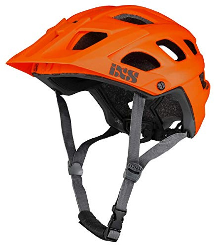 IXS RS Evo Helm MTB Trail/All Mountain Erwachsene, Unisex, Orange, ML (58 – 62 cm)