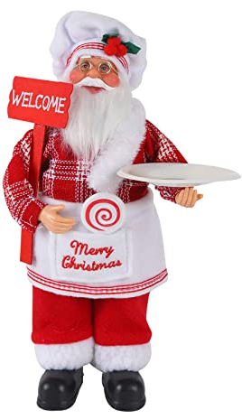Weihnachtsmann Deko Weihnachtsmann Stehende Figur Kunststoff Stehende Weihnachtsmann Figuren Puppe Realistisch Weihnachtsmänner Figur Stehender Koch Weihnachtsmann Santa Claus Figur Deko Geschenk
