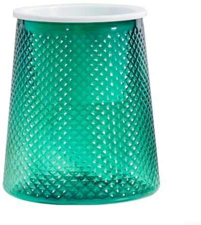 Maceta de autorriego, maceta automática transparente con riego automático para oficina (verde 150#)