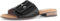 Gabor Damen Pantoletten, Frauen Slipper,Moderate Mehrweite (G),sommerclogs,Slip-ons,Hochfront-Slipper,Keilabsatz,schwarz (Gold),38 EU / 5 UK