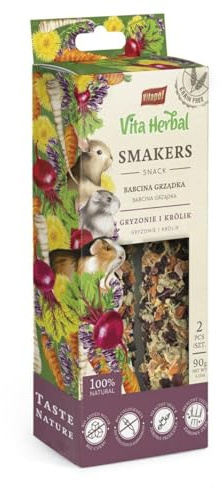 Vitapol Snacks Smakers Rongeurs Légumes 90 g