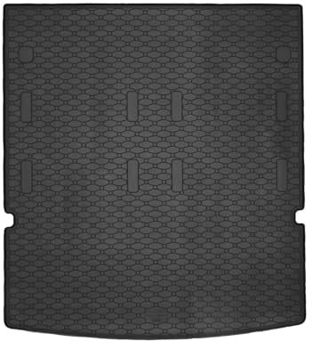 Gummi Kofferraummatte passend für VW Caddy Maxi ab 11/2020/Ford Grand Tourneo Connect ab 5/2022 AZUGA AZ31100226 Kofferraumwanne