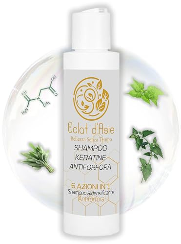 Shampoo Antiforfora Professionale 250ml - Seboregolatore Cute Grassa, Purificante Coadiuvante per Cuoio Capelluto con Tendenza a Dermatite Seborroica e Prurito - Con Ortica