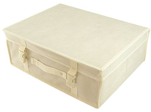 Hangerworld Small Ivory Wedding Dress Bridal Gown pH Neutral Space Saving Storage Travel Box with Acid Free Tissue