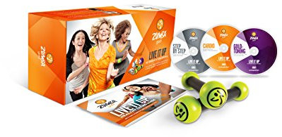 Zumba Fitness Gold Live It Up DVD-set för Baby Boomer Generation