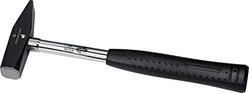 Peddinghaus 5041050400 Locksmiths' Hammer with Steel Tube Handle, Black/Silver, 400 g