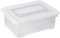 Allibert Aufbewahrungsbox Handy, 12 L, Polypropylen, Transparent, 35 x 25 x 10 cm