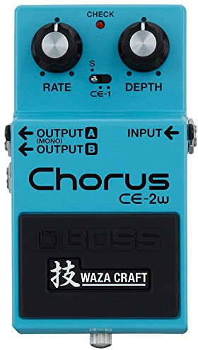 BOSS Ce-2W Waza Craft Special Edition Chorus Pedal, Special Edition Waza Craft Pedal, The Ultimate BOSS Tone Experience, Blue