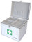 HMF 14702-09 Alu Medizinkoffer, Erste Hilfe Koffer, Tragegriff, 30 x 25 x 25 cm