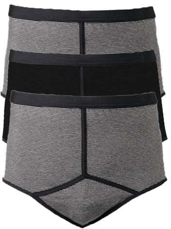 Chums Men's High Rise Briefs 3 Pack Pattern Assorted 32-34