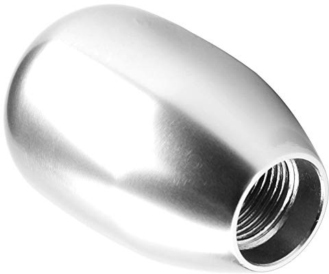 Dioche Gear Shift Knob, for Gear Knob, 6 Speed Gear Knob Car Universal Modification Manual Knob Gear Shift Head Shifter(Silver)