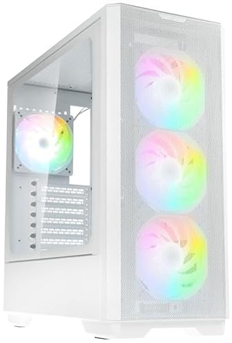 Kolink Unity Solar ARGB Mesh Midi-Tower - weiß
