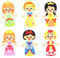 LAMEK 12 Prinzessin Bastelset Kinder Kreativ Kunsthandwerk DIY Bastelhandwerk Kreativsets zum Basteln mit Moosgummi Zubehör Kindergeburtstag Geschenk für Mädchen Frühling Sommer Einschulung