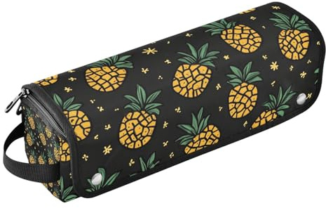 Sac de voyage et tapis résistant à la chaleur avec fermeture éclair amovible pour accessoires de coiffure pour fers plats, lisseurs, fers à friser, étui de voyage pour femme