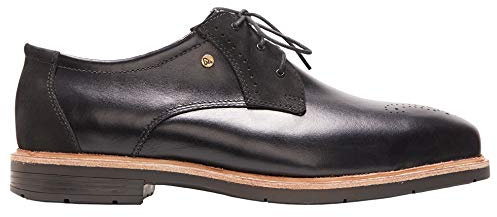 EMMA Safety MM11409042 Frontier Sicherheitsschuhe - Brasilianisches 2-Ton-Vollnarbenleder kombiniert mit Nubuk - Modell: Vito - EU Größe: 42 - Farbe: 2-Ton schwarz