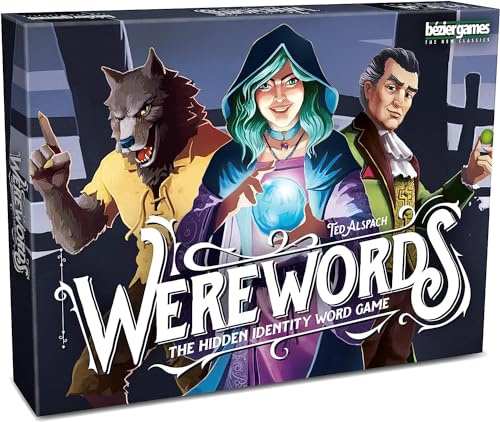 Bezier Games | Werewords | Card Game | Ages 8+ | 4-10 Players | 10 Minutes Playing Time