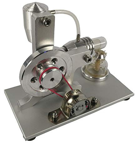 qingshuang L-Type Shenbing Stirling Engine Model Micro Generator Model steam Engine Model Mini Engine