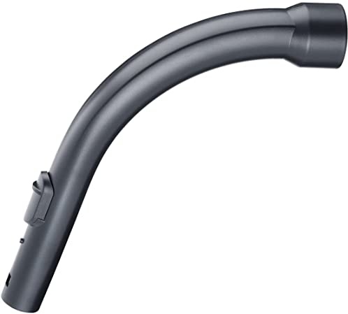 Compatible/Replacement Miele Plastic Curved Bent end Hose Pipe Tube Wand Handle for Classic C1, Complete C1, C2, C3 and All Miele S Series Vacuum Cleaner Hoover