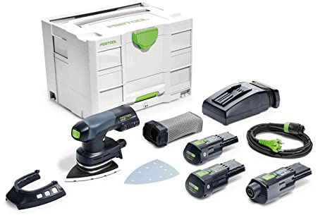 Festool Levigatrice Delta a batteria DTSC 400 3,0 I-Set