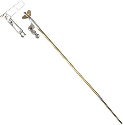 RC Båttillbehör 3,18 mm flexibel axelsats Roderskaftfäste 32 mm kopparpasta Borstlös elektrisk båt Fjärrkontroll Båt metalldelar
