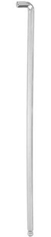 QUARKZMAN Llave Hexagonal 4mm de Acero S2 en Forma de L, Llave Hexagonal Métrica para Herramientas de Reparación en el Hogar