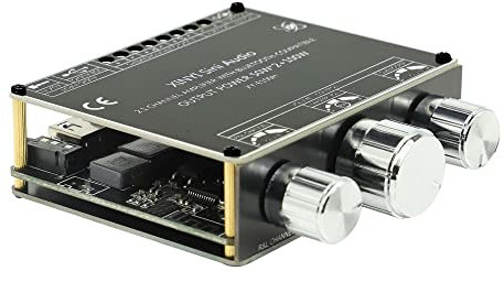 Hi-Fi-förstärkare，Audioförstärkare 2 * 50W+100W Bluetooth TPA3116 2.1CH Digital Audio Power Amplifier Board HiFi Stereo TPA3116D2 Class D AUX USB Mini AMP