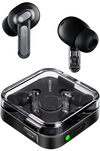 Nothing Ear (3) Écouteurs sans Fil Intra-Auriculaires, Réduction de Bruit Adaptative, Audio Hi-Res LDAC, Super Mic, IP54, Charge Rapide, Jusqu’à 22 h d’Autonomie, Compatibles Android & iOS – Noir