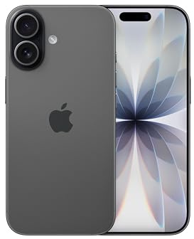 Apple iPhone 17 256 GB: 6,3-tumsskärm med ProMotion, A19-chip, Center Stage-skärmkamera för smartare gruppselfies, bättre reptålighet, batteri som räcker hela dagen – svart