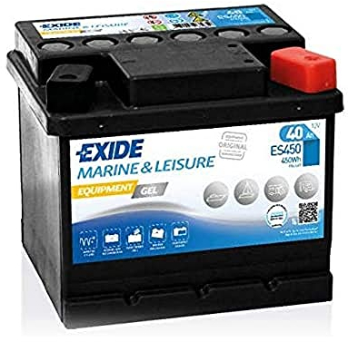 Exide ES450 Equipment GEL Versorgungsbatterie 12V 40Ah 450Wh 280A