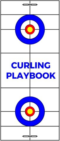 Curling Playbook: Blank Curling Court Diagram Notebook For Curling Enthusiasts To Customize Your Own Plays, Drills, And Strategies That Work Best For Your Team